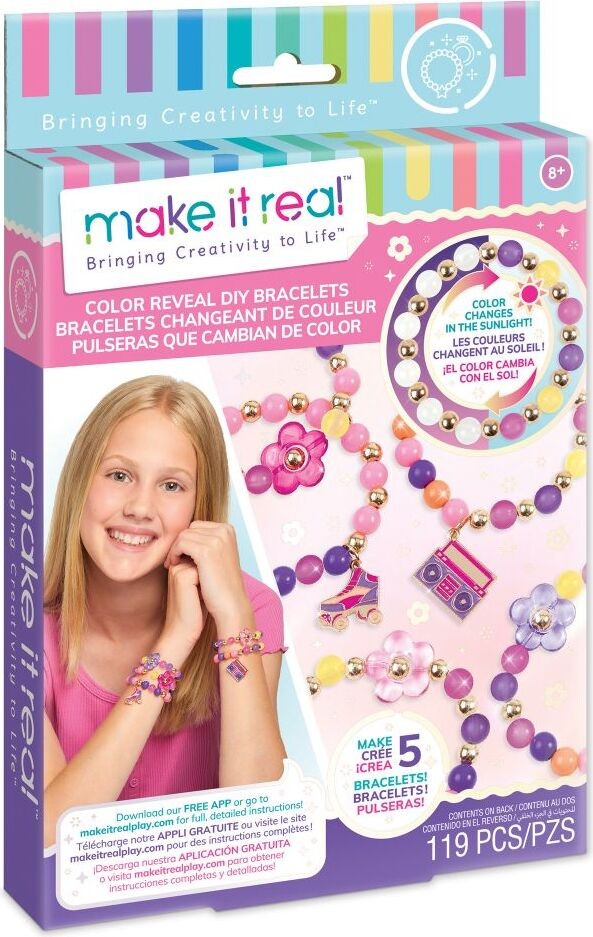 Make It Real Creatief-set Armbanden die van kleur veranderen