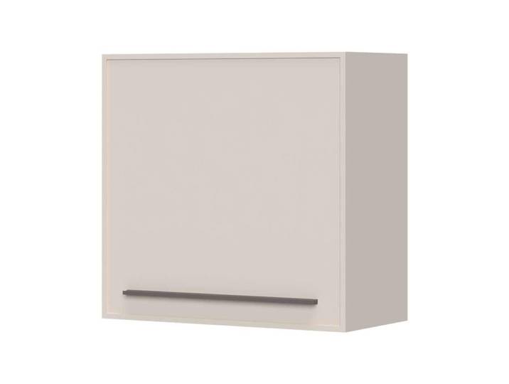 Hängevitrine GOODPRODUCT Opera, Wandschrank, Schwebendes Design für modernen Wohnraum , beige (cashmere farbe), B:60cm H:57cm T:29cm, Holzwerkstoff, MDF, Schränke, Hängevitrine, UV lackiert, Soft Close Funktion, Wandmontiert