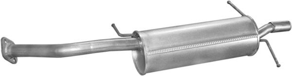 Polmo Endschalldämpfer 1205 Für Mazda
