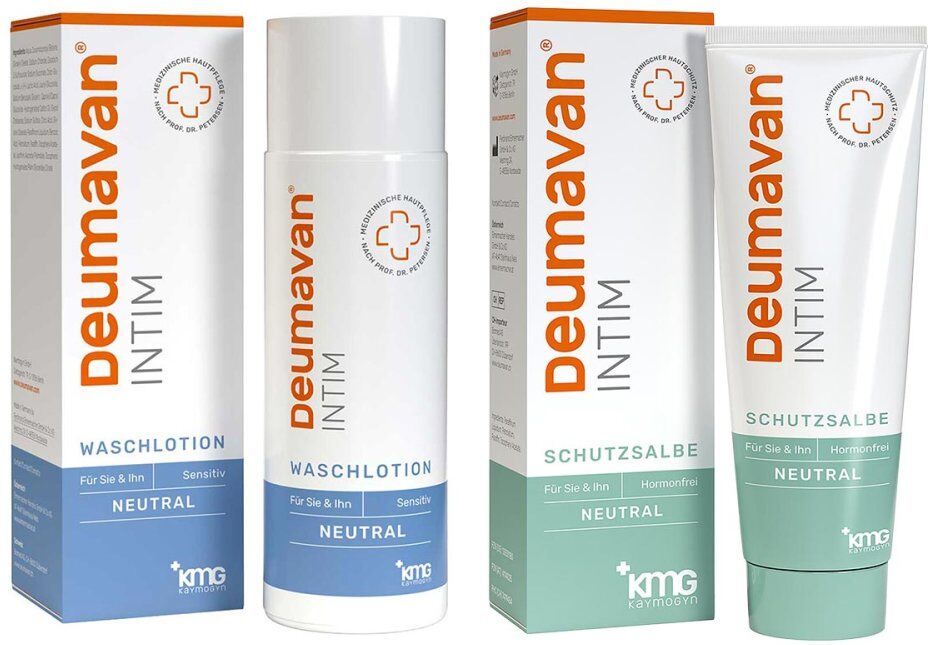Deumavan Intim Waschlotion Neutral und Schutzsalbe neutral