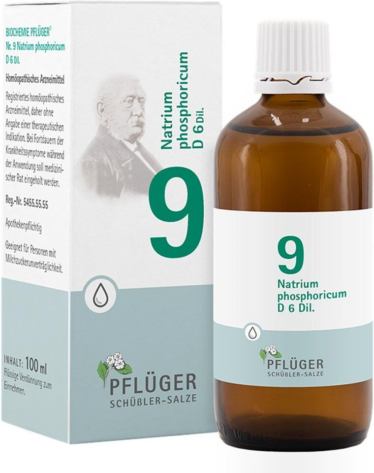Biochemie Pflüger 9 Natrium phosphoricum D6 Tropfen