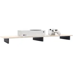 TVAUFSATZ Game Schwarz matt / Creme Hochglanz