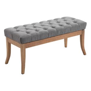 CLP Sitzbank Ramses, 152007608, bis 136 kg, aus Stoff, grau, 100 x 38 cm
