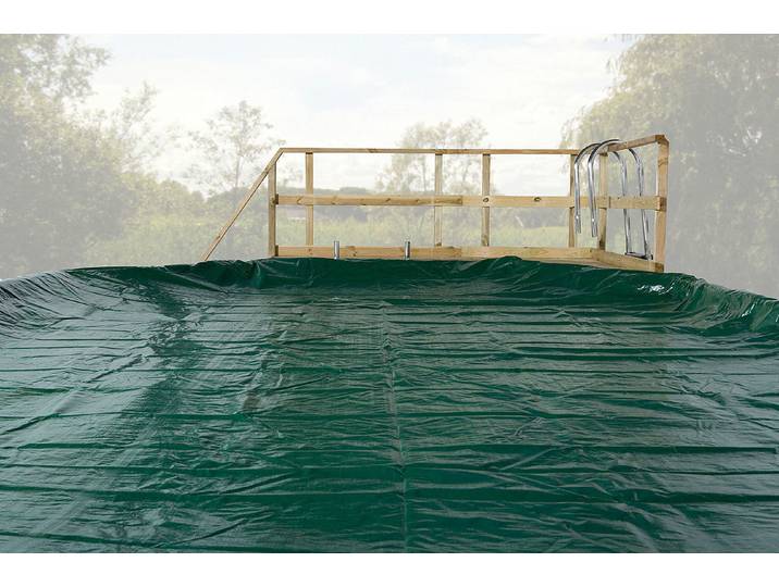 Weka Pool-Abdeckplane Gewebeverstärkt ⌀ 3.9 m