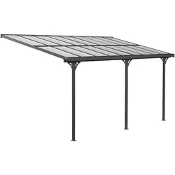 Tchibo - Terrassenüberdachung - 556x300x270cm - anthrazit -