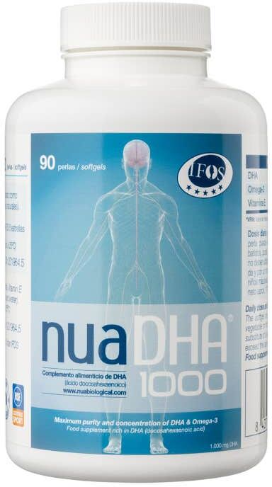 NUA BIOLOGICAL NuaDHA 1000 90 Perlas