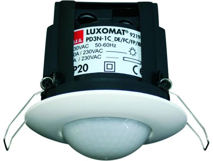 Détecteur de mouvement encastrable au plafond BEG\, blanc\, PD3-1C-DE\, 360°\, 1 pièce.
