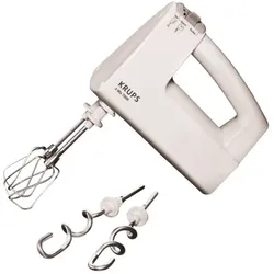 Krups F60814 3Mix 7000 Handmixer mit Turbostufe 500 W weiß