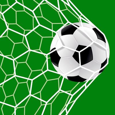240x PAPER + DESIGN Tissue-Serviette 33 x 33 cm Football Goal 3-lagig