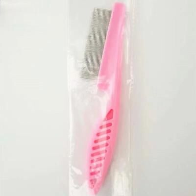 Uplifted Goods Stainless Steel Pet Shedding Comb For Cats And Dogs pink s
