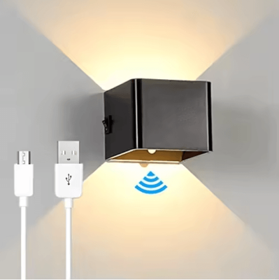 Inspire Picks 4000mAh Rechargeable Wireless Picture Light LED Art Display Wall Lamp With Remote Control black3