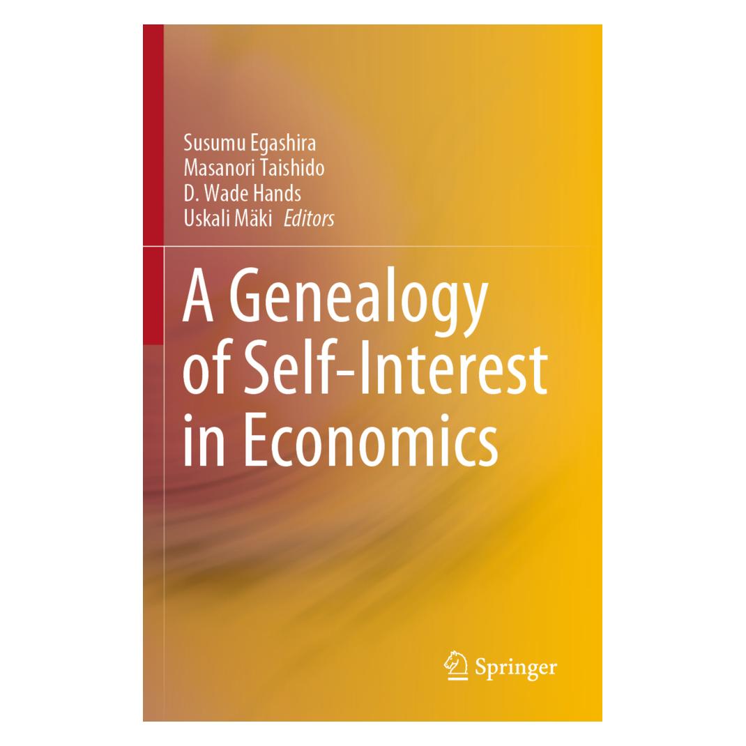Springer A Genealogy of Self-Interest in Economics (Englisch, Softcover, D. Wade Hands, Masanori Taishido, Susumu Egashira, Uskali Mäki, Wade Hands) (56231409)