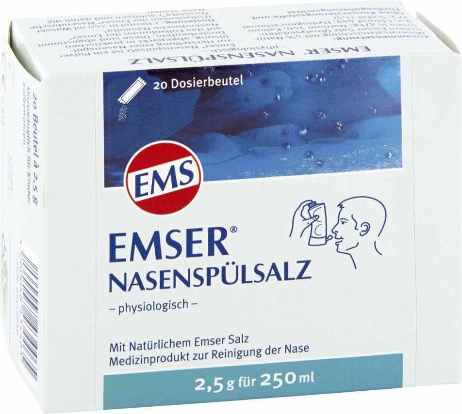 Emser Nasenspülsalz physiologisch Beutel 20stk