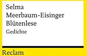 Selma Meerbaum-Eisinger - Blütenlese: Gedichte (Reclams Universal-Bibliothek) - Preis vom 16.10.2026 11:41:07 h