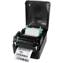 Godex GE300 Etiketten-Drucker Drucker USB 2.0, RS232, RJ45 (203 dpi), Etikettendrucker, Schwarz