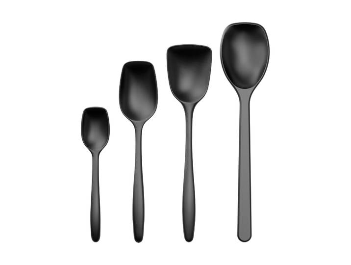 Rosti Classic kooklepelset 4-delig Zwart
