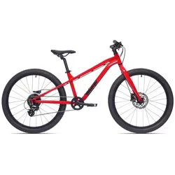 Rock Machine RIFF Tr 24 Kinderfahrrad Gloss Fire Red 12"
