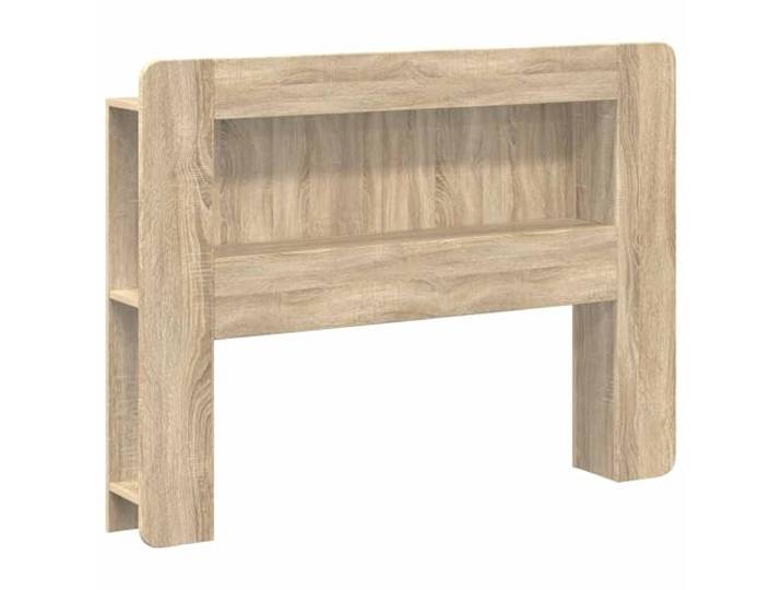GPWERSDF Kopfteil-Schrank mit Speicher Sonoma-Eiche Holzwerkstoff Stabile Konstruktion, vielseitige Regale, einfache Montage, pflegeleichte Oberfläche