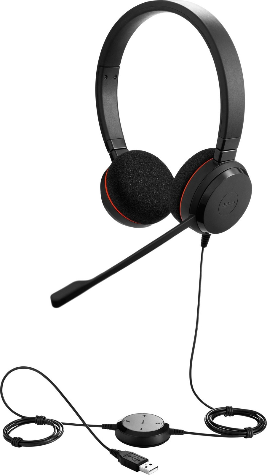 Jabra Evolve 20 MS Stereo Duo Headset - Zwart