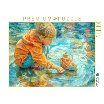 CALVENDO Puzzle Am Wasser | 1000 Teile Lege-Größe 64x48cm Foto-Puzzle für glückliche Stunden