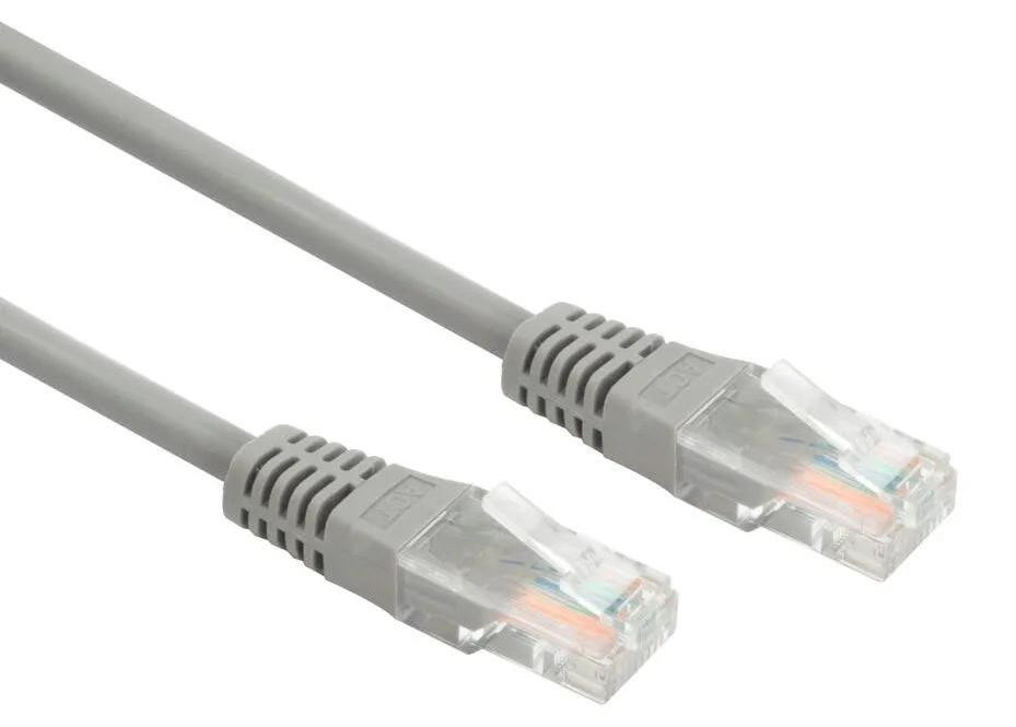 ACT UTP Cat5e LSZH netwerkkabel, 0,5 meter, grijs