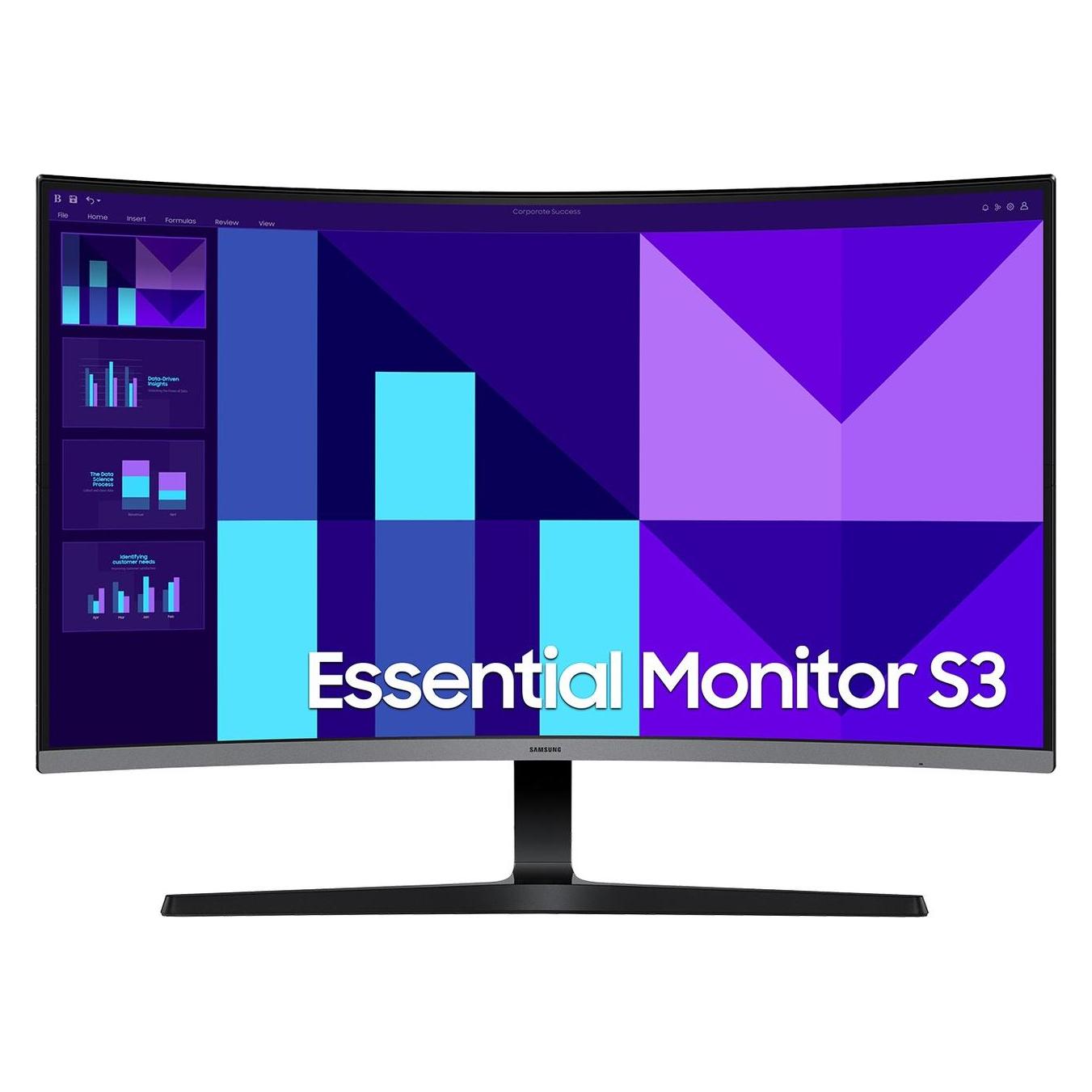 Samsung 32"1500R FHD 1920X1080 100HZ VA 4MS (1920 x 1080 Pixel, 32") (LS32D392GAUXEN)