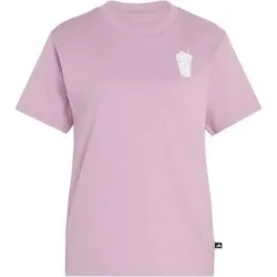 ADIDAS Damen Shirt FOOD REGULAR GRAFIK, Größe XS in Rot Rot