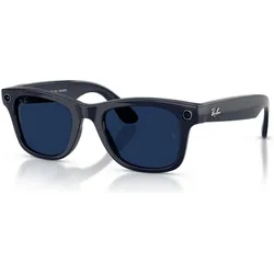 Ray Ban Meta Wayfarer, AR Brille, Blau, Transparent