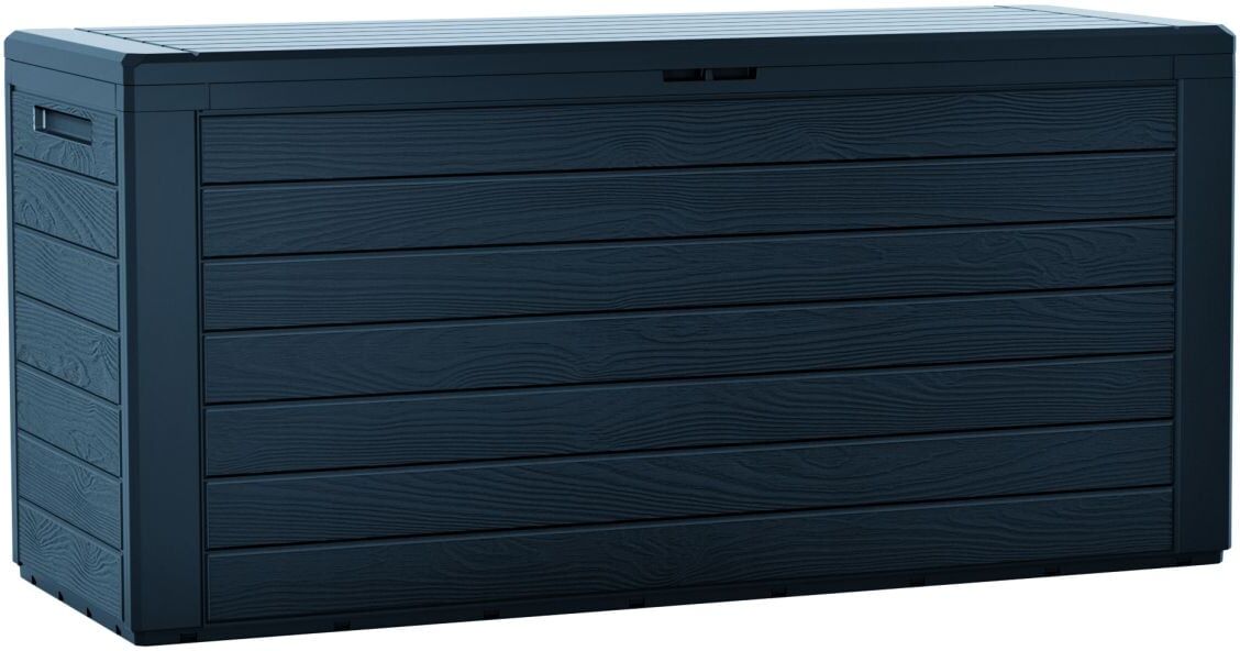 Prosperplast since 1993 Auflagenbox Woodebox 280 Liter anthrazit