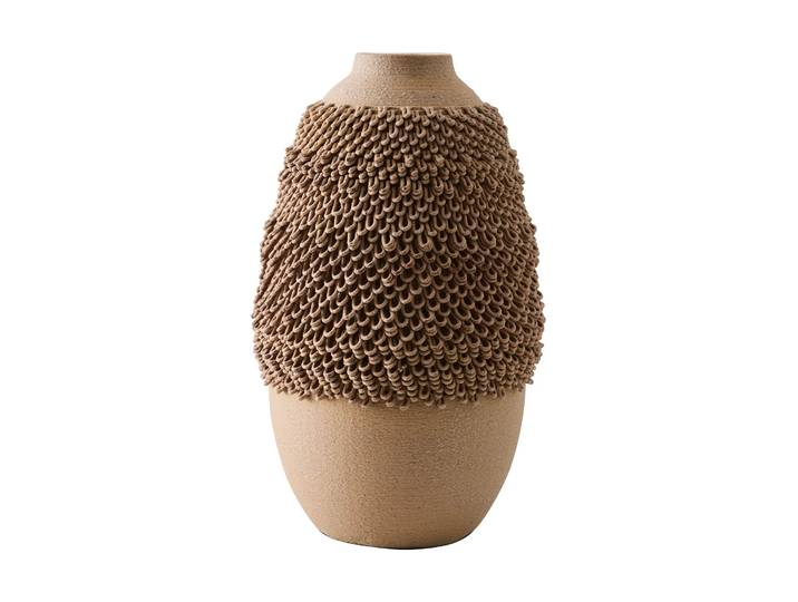 Tell Me More Vase Aria Large Marron