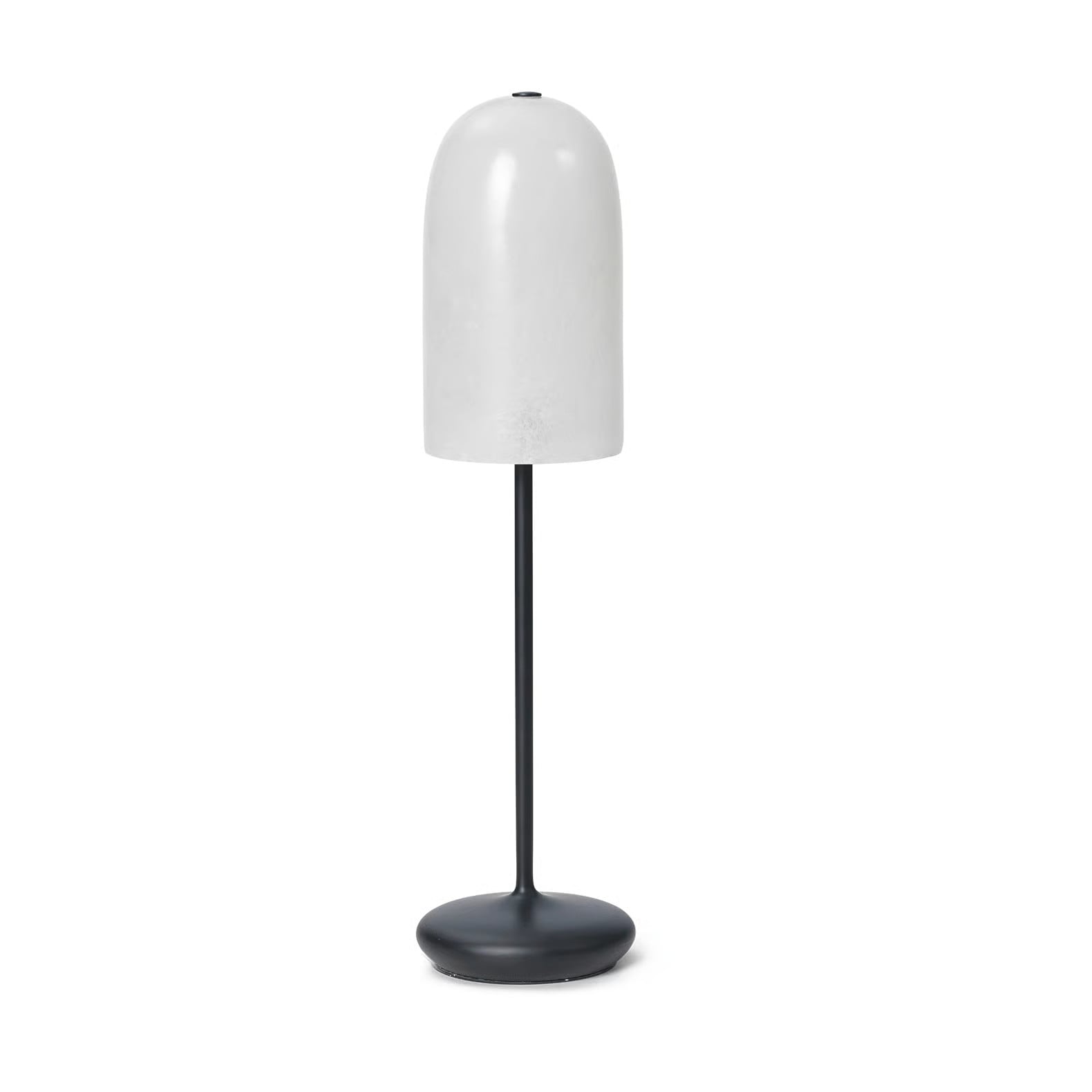 Ferm Living Gry tafellamp Zwart doorschijnend