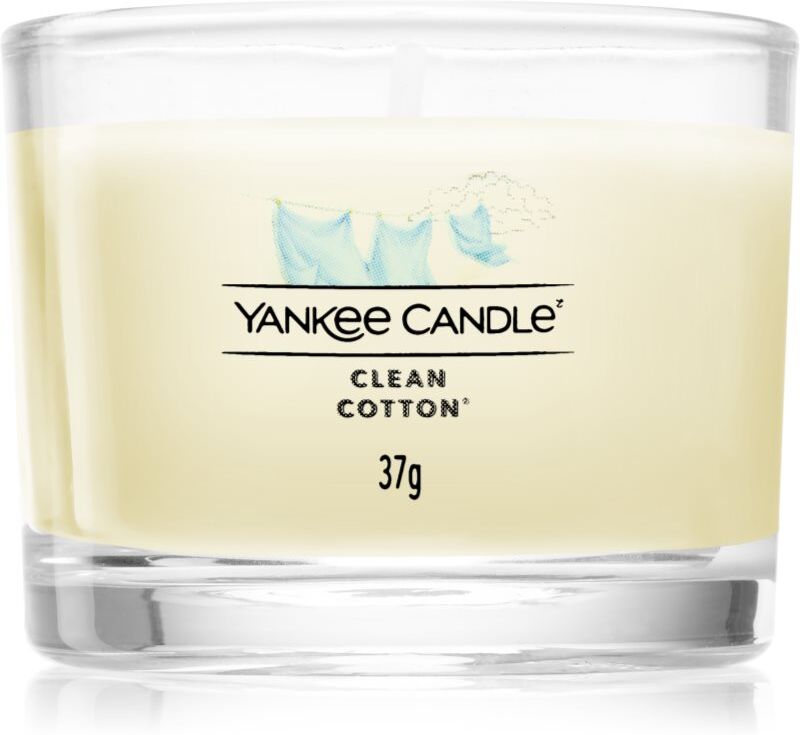 Yankee Candle Clean Cotton bougie votive glass 37 g