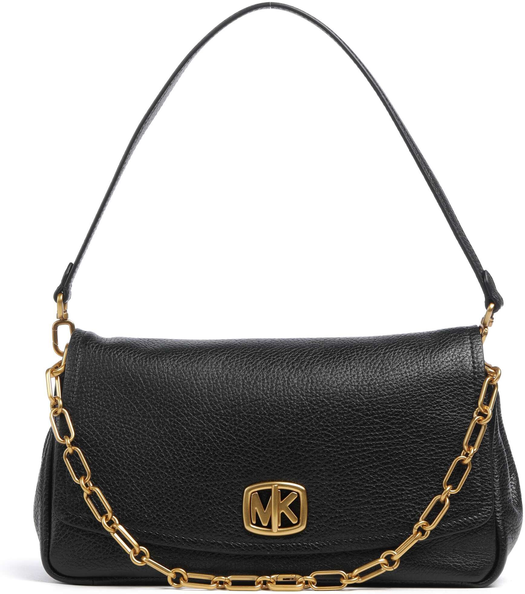 Michael Kors Bryant Large Schultertasche aus Leder, schwarz