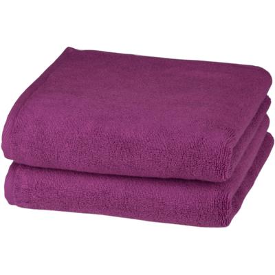 Handtücher ROSS "Sensual 9000", pink (fuchsia), B:50cm L:100cm, Frottier, Obermaterial: 100% Baumwolle, Handtücher, mit Aloe-Vera-Öl veredelt