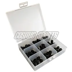 Rahmenstopfen Frame Plug Combo Box , JAGWIRE
Combobox: 9 verschiedene Rahmenstopfen à 10 Stück
VE: 1 Box