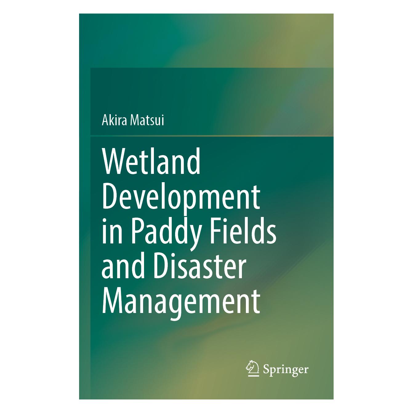 Springer Wetland Development in Paddy Fields and Disaster Management (Englisch, Softcover, Akira Matsui) (56963756)