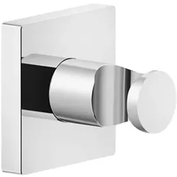 Gessi Fester Wand-Brausenhalter Emporio eckig 60x60 mm chrom