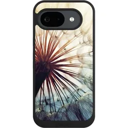 Nivocase Handyhülle für Google Pixel 10a Hülle NIVOpure Case Schwarz Blumen Fotografie Pusteblume (Google Pixel 10a), Smartphone Hülle, Schwarz