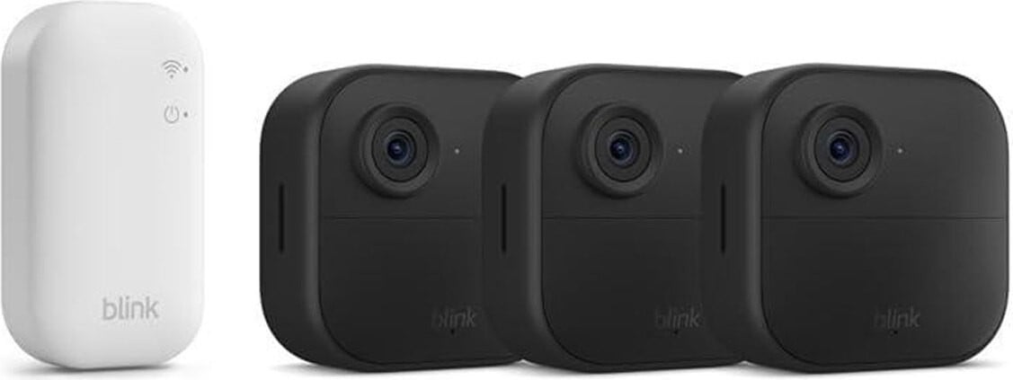 Blink B0DHLSMKJV IP-beveiligingscamera voor buitengebruik, draadloos, zwart
