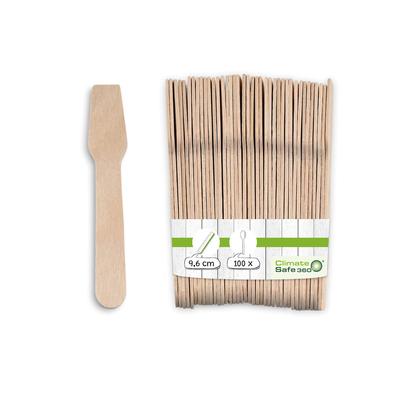 greenbox - Eisspatel aus Holz 9,6 cm, 100 St.