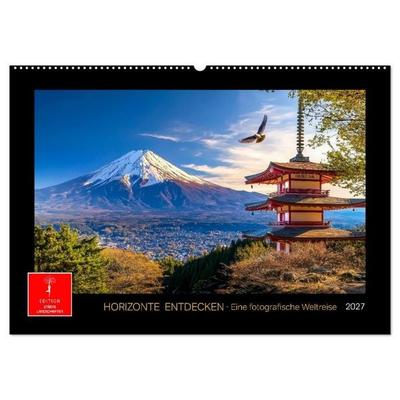Horizonte entdecken - eine fotografische Weltreise (Wandkalender 2027 DIN A2 quer), CALVENDO Monatskalender
