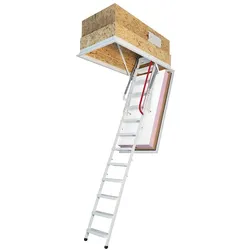 Wippro Dachbodentreppe Klimatec 160, U-Wert 0,21 W/(m2K), 120x70 cm