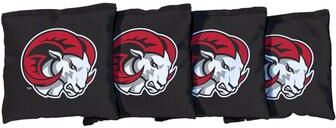 Skip's Garage Winston Salem State WSSU Rams Black Cornhole Bags