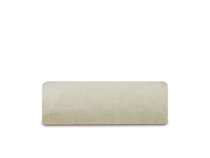 Drap housse gaze de coton sable 160x200