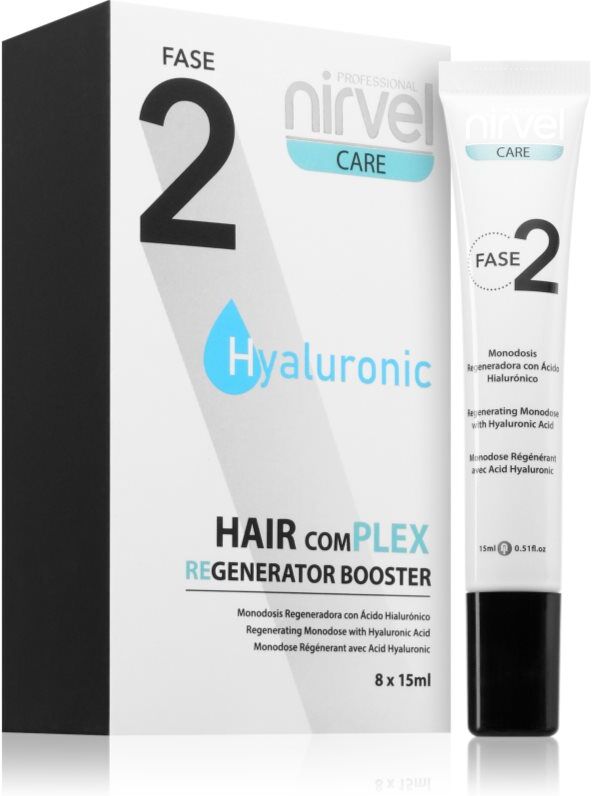 Nirvel Fase 2 cure régénérante pour cheveux abîmés 8x15 ml