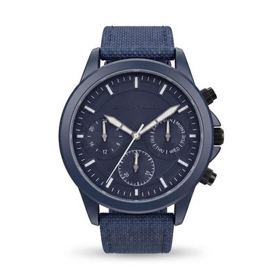 Chronograph TOM TAILOR, blau, Armbanduhren, Herren, Chronograph, Quarzuhr, Armbanduhr, Herrenuhr, analog, Stoppfunktion
