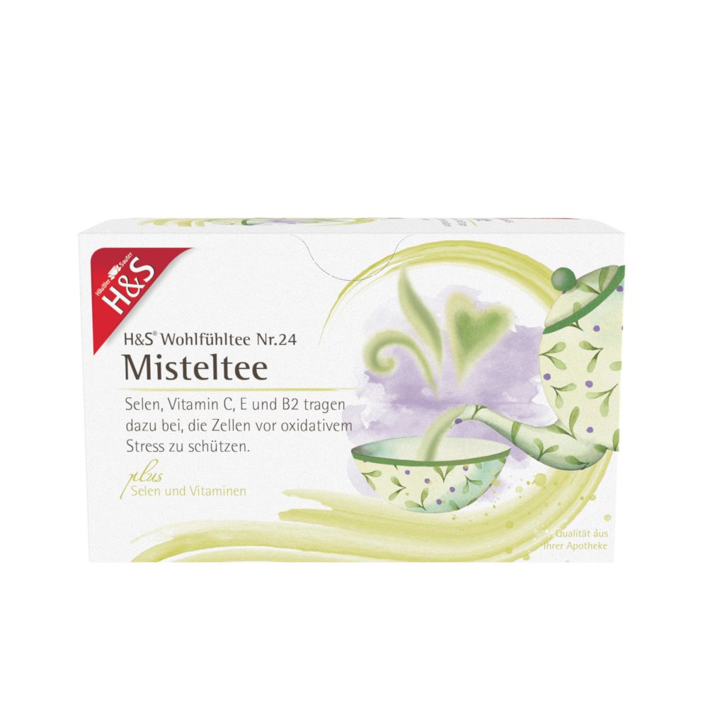 H&S Misteltee mit Selen und Vitaminen Filterbeutel 20x2 g
