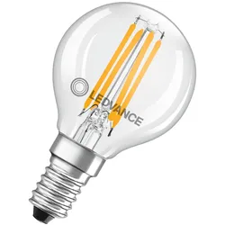 Ledvance LED CLASSIC P P 4W 827 FIL CL E14 470lm 2700K LED-Miniballform