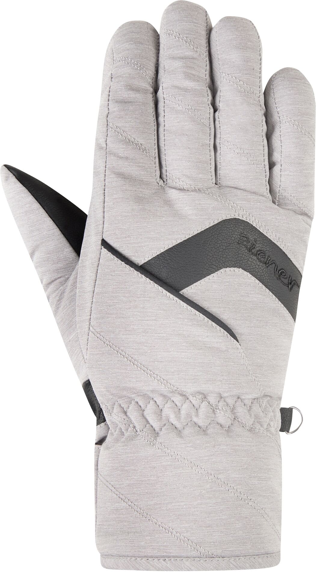 Multisporthandschuhe ZIENER "KARION-Z AS glove lady", Damen, Gr. 7, grau (light mélange), Materialmix, Handschuhe Multisporthandschuhe