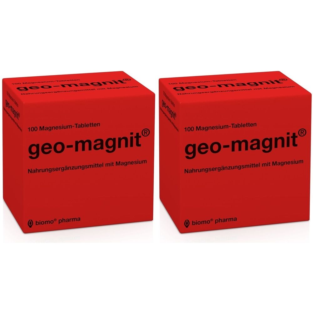 Geo-Magnit Tabletten 2x 2x100 St